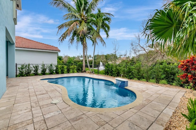 40 Country Lake Cir, Boynton Beach, FL 33436 - view of pool with fence and a patio