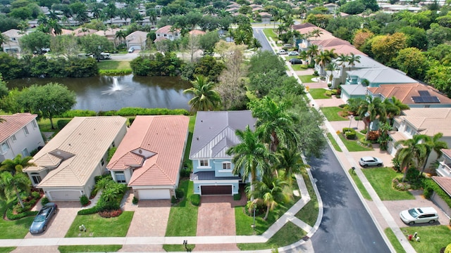 40 Country Lake Cir, Boynton Beach, FL 33436 - aerial view of residential area with a nearby body of water