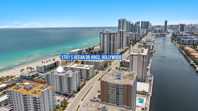 1701 S Ocean Dr Unit 903, Hollywood, FL 33019 - view of urban area featuring extended coastline