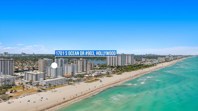 1701 S Ocean Dr Unit 903, Hollywood, FL 33019 - view of urban area featuring extended coastline