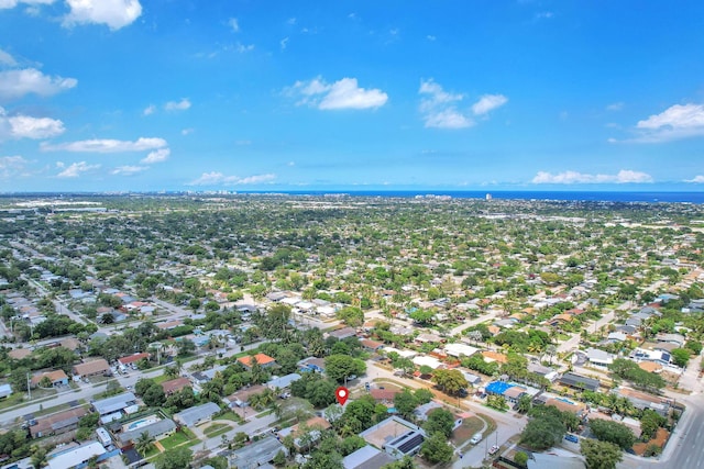 730 NE 23rd Pl, Pompano Beach, FL 33064 - aerial view of property's location with nearby suburban area