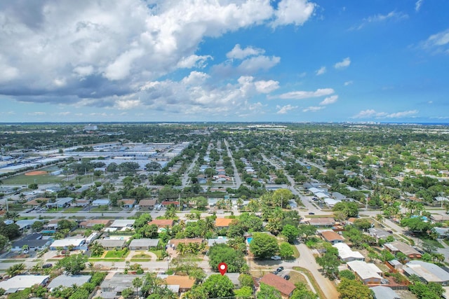 730 NE 23rd Pl, Pompano Beach, FL 33064 - aerial perspective of suburban area