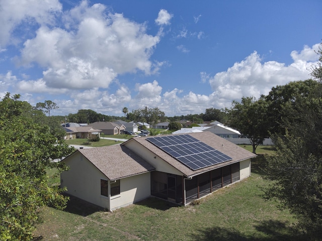 aerial view of property and surrounding area