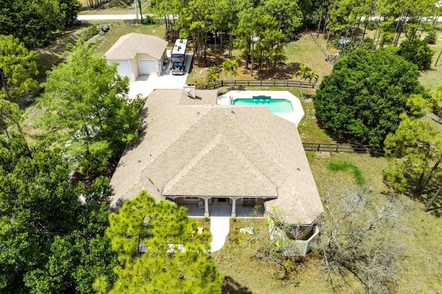16737 Temple Blvd, Loxahatchee, FL 33470 - view of subject property with a pool