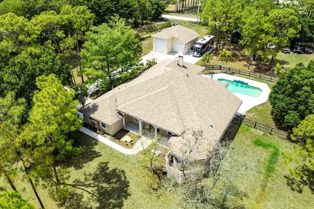 16737 Temple Blvd, Loxahatchee, FL 33470 - view of subject property featuring a pool area