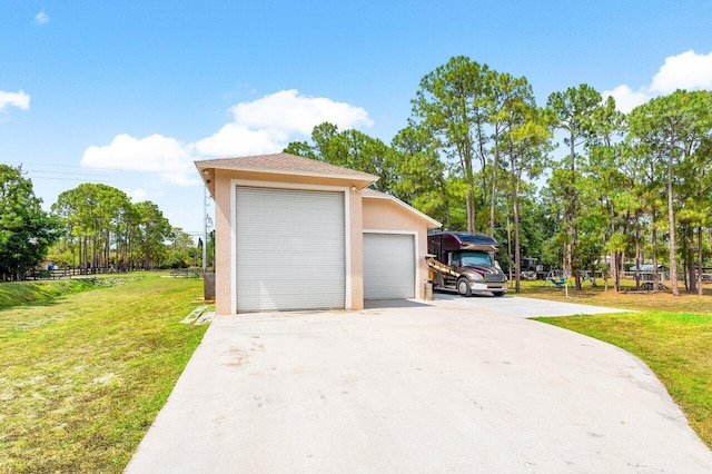 16737 Temple Blvd, Loxahatchee, FL 33470 - view of detached garage