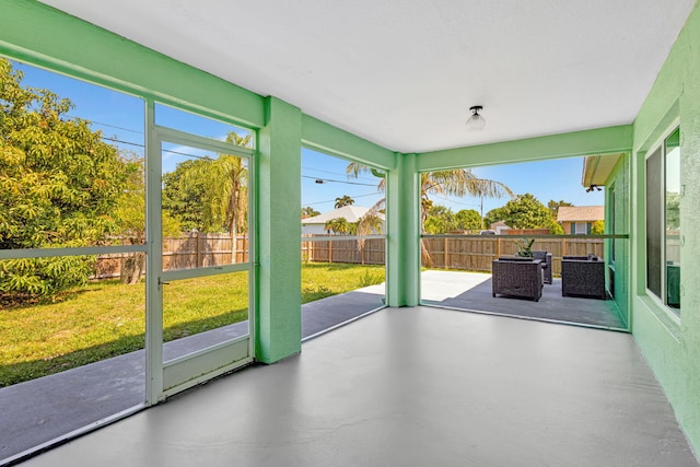 1985 SW Beard St, Port Saint Lucie, FL 34953 - view of unfurnished sunroom