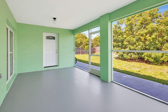 1985 SW Beard St, Port Saint Lucie, FL 34953 - view of unfurnished sunroom