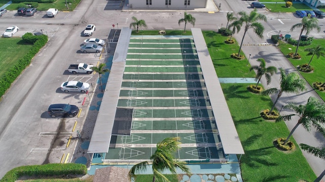 aerial overview of property's location