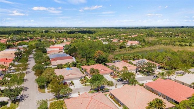 aerial perspective of suburban area