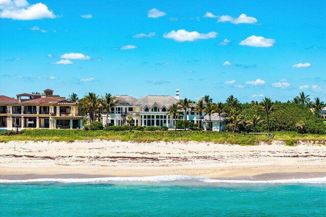 3066 SE Dune Dr, Stuart, FL 34996 - view of pool featuring view of water and beach