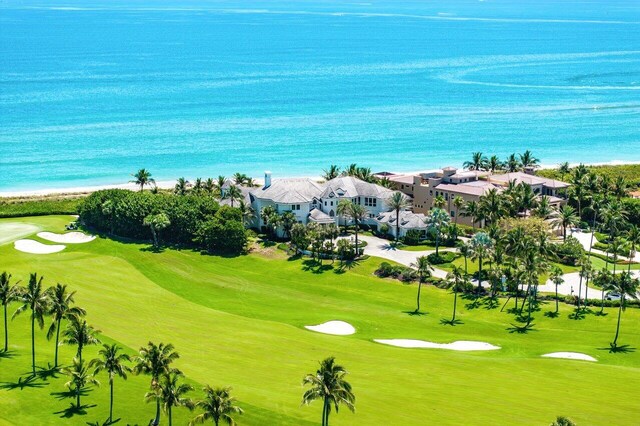 3066 SE Dune Dr, Stuart, FL 34996 - surrounding community with view of golf course and a water view