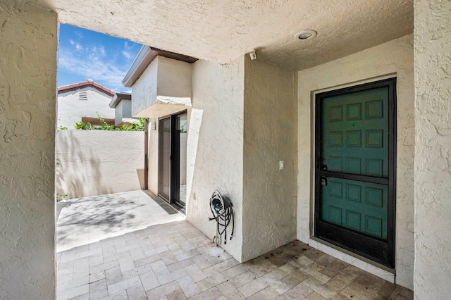 21922 Cypress Dr Unit 37B, Boca Raton, FL 33433 - view of exterior entry featuring stucco siding