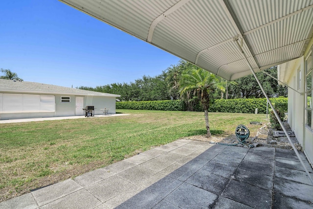 195 High Point Ter E Unit C, Delray Beach, FL 33445 - view of patio with grilling area