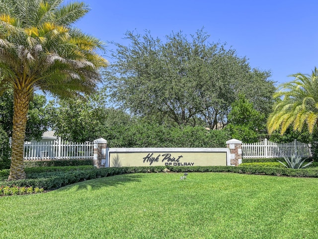 195 High Point Ter E Unit C, Delray Beach, FL 33445 - view of community / neighborhood sign