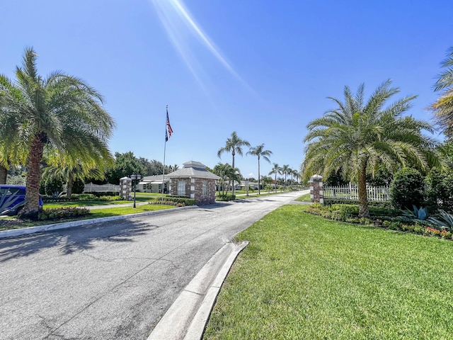 195 High Point Ter E Unit C, Delray Beach, FL 33445 - view of asphalt road with curbs