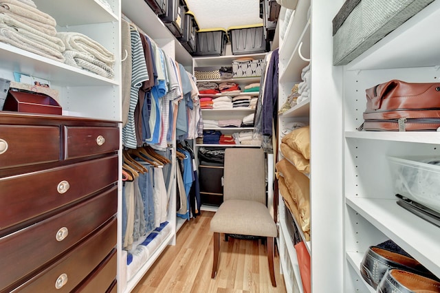 6328 Longboat Ln Unit 302, Boca Raton, FL 33433 - walk in closet featuring light wood finished floors