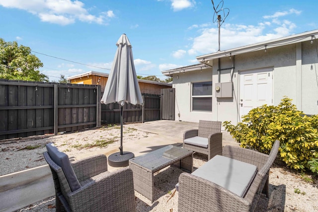 18 S D St, Lake Worth Beach, FL 33460 - view of patio with fence
