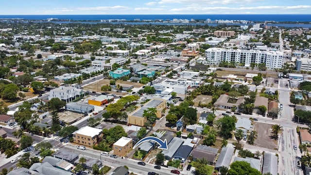18 S D St, Lake Worth Beach, FL 33460 - aerial view of property and surrounding area with nearby urban area