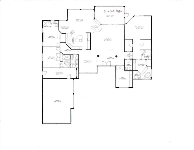 floor plan / room layout