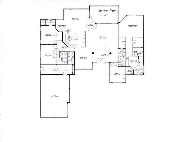 1697 Mayacoo Lakes Blvd, West Palm Beach, FL 33411 - home floor plan