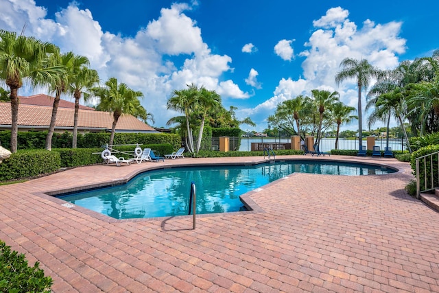 1915 Capeside Cir, Wellington, FL 33414 - community pool featuring a patio