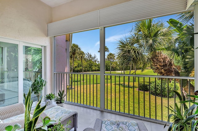 3704 Fairway Dr N, Jupiter, FL 33477 - sunroom / solarium featuring tile patterned floors