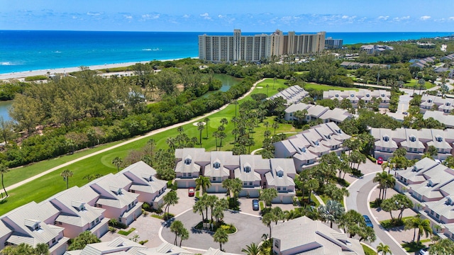 3704 Fairway Dr N, Jupiter, FL 33477 - aerial perspective of suburban area featuring a nearby body of water