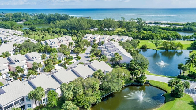 3704 Fairway Dr N, Jupiter, FL 33477 - aerial view of residential area featuring a large body of water
