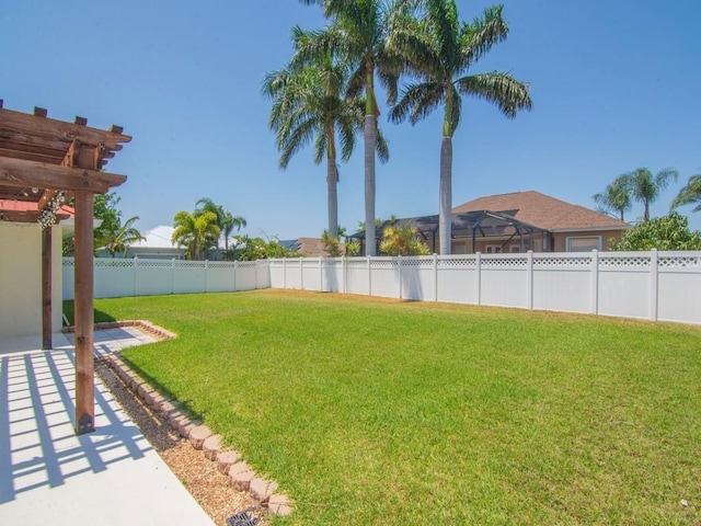 800 Alexandra Ave SW, Vero Beach, FL 32968 - view of yard with a pergola