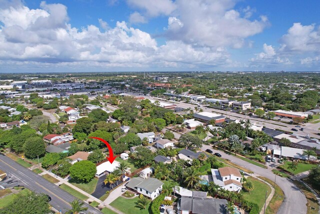 825 Northern Dr, Lake Park, FL 33403 - aerial view of property's location with nearby suburban area