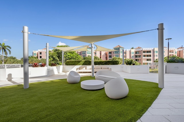300 SE 5th Ave Unit 8060, Boca Raton, FL 33432 - view of playground featuring a lawn