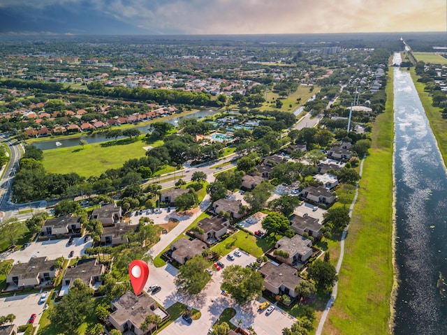6824 68th Way, West Palm Beach, FL 33409 - view of property location with a large body of water and nearby suburban area