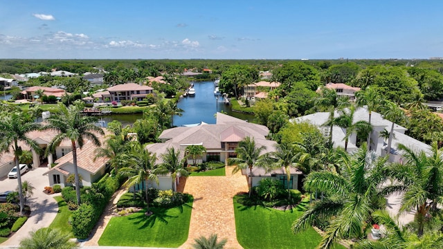 2783 Rhone Dr, Palm Beach Gardens, FL 33410 - aerial perspective of suburban area featuring a large body of water