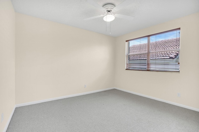 8074 Stirrup Cay Ct, Boynton Beach, FL 33436 - spare room featuring carpet floors, baseboards, and a ceiling fan