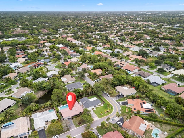 7503 NW 42nd St, Coral Springs, FL 33065 - aerial view of property and surrounding area with nearby suburban area