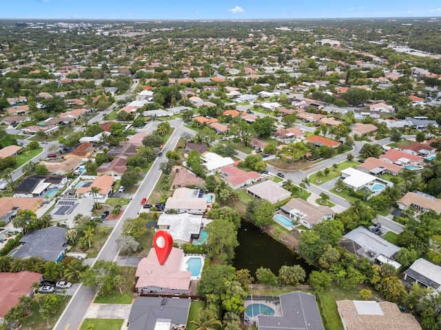 7503 NW 42nd St, Coral Springs, FL 33065 - aerial view of property and surrounding area with nearby suburban area