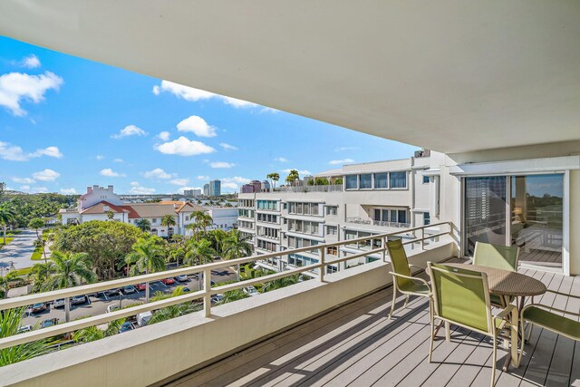 44 Cocoanut Row Unit 626B, Palm Beach, FL 33480 - balcony with outdoor dining space