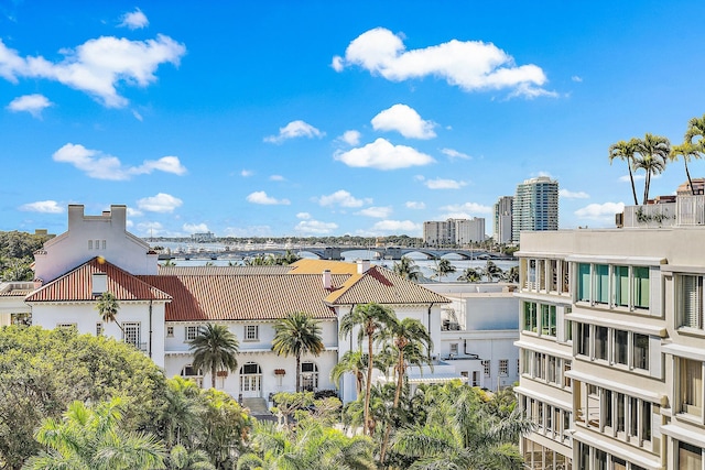 44 Cocoanut Row Unit 626B, Palm Beach, FL 33480 - city view featuring a large body of water
