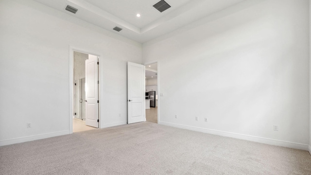 9143 SW Esule Way, Port Saint Lucie, FL 34987 - unfurnished bedroom featuring light colored carpet, recessed lighting, and baseboards