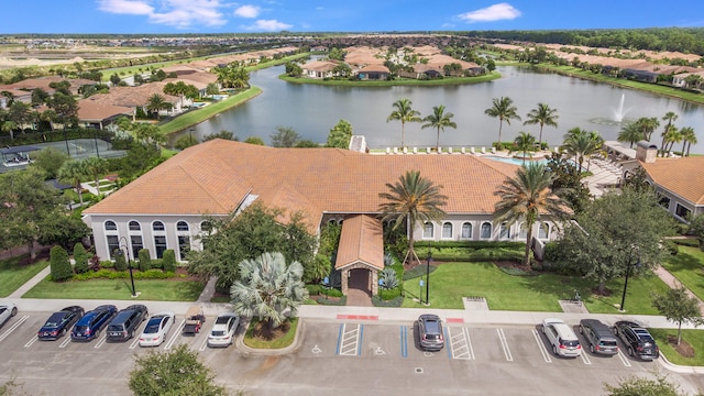 9143 SW Esule Way, Port Saint Lucie, FL 34987 - aerial view of residential area with a large body of water