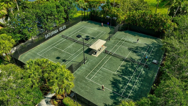bird's eye view