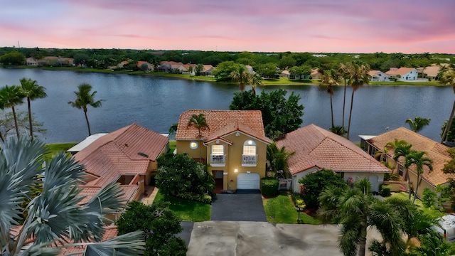 1388 Garden Rd, Weston, FL 33326 - view from above of property featuring a nearby body of water
