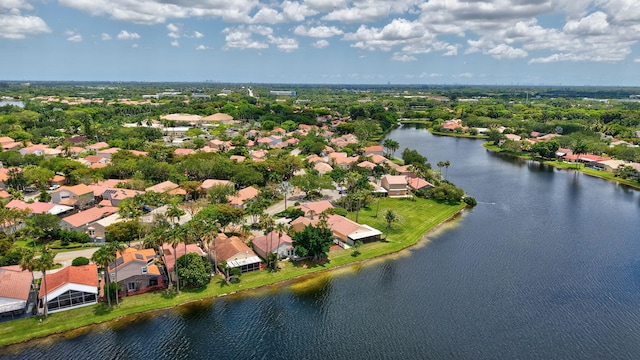 1388 Garden Rd, Weston, FL 33326 - aerial perspective of suburban area with a large body of water