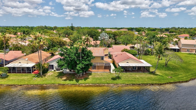 1388 Garden Rd, Weston, FL 33326 - aerial view of residential area with a nearby body of water