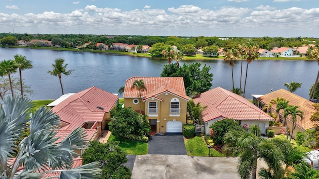 1388 Garden Rd, Weston, FL 33326 - aerial view of residential area with a large body of water