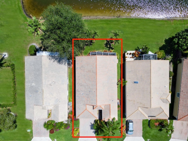 aerial overview of property's location with property boundaries highlighted