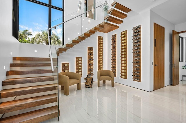 4460 NE 31st Ave, Lighthouse Point, FL 33064 - lobby with stairway