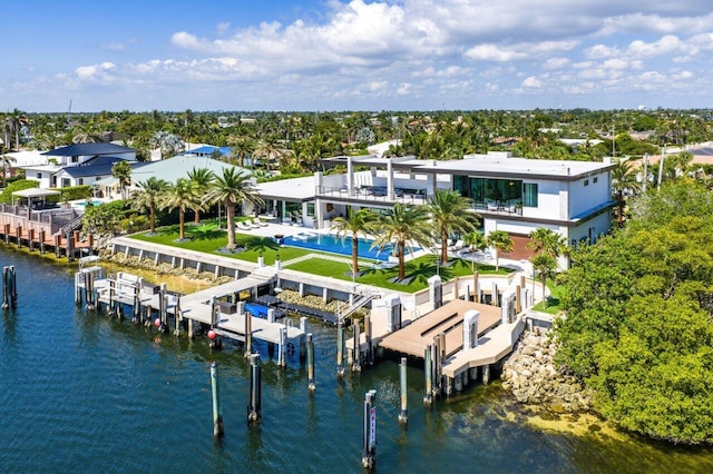 4460 NE 31st Ave, Lighthouse Point, FL 33064 - drone / aerial view of a nearby body of water