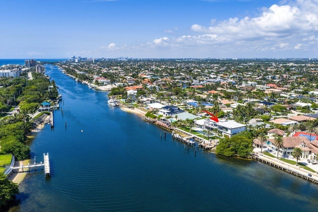 4460 NE 31st Ave, Lighthouse Point, FL 33064 - drone / aerial view of a large body of water